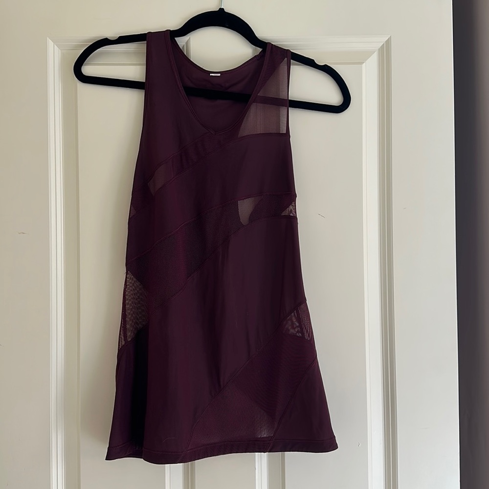 Lululemon Workout Mesh Tank